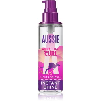 Aussie Bouncy Curls Work That Curl зволожуюча та поживна олійка для волосся 95 мл