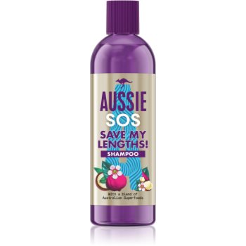 Aussie SOS Save My Lengths! șampon pentru regenerarea părului slab și deteriorat Aussie imagine noua