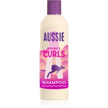 Aussie Bouncy Curls șampon intens hidratant pentru par ondulat si cret