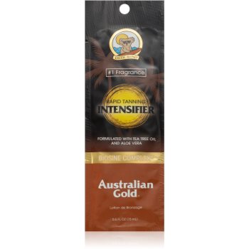 Australian Gold Rapid Tanning Intensifier lapte de corp pentru accelerarea bronzului