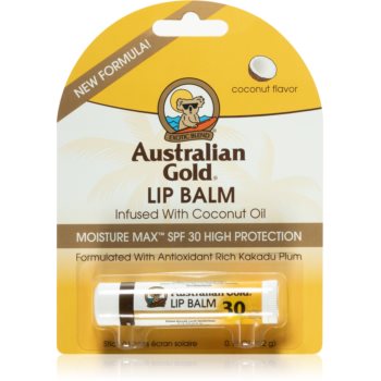 Australian Gold Moisture Max balsam de buze, cu efect de umplere SPF 30 Australian Gold