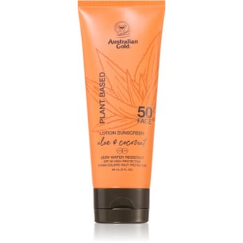 Australian gold plant based crema protectoare pentru fata spf 50