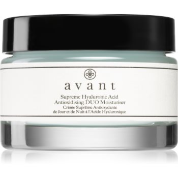 Avant Age Nutri-Revive Supreme Hyaluronic Acid Anti-oxidising DUO Moisturiser crema hranitoare cu antioxidanti cu efect antirid