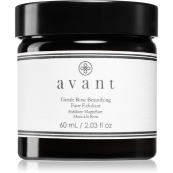 Avant Age Nutri-Revive Gentle Rose Beautifying Face Exfoliant crema delicata pentru exfoliere pentru strălucirea și netezirea pielii Avant