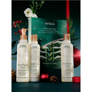 Aveda Holiday Rosemary Mint Invigorating Essentials set cadou pentru corp si par - 1 | YEO