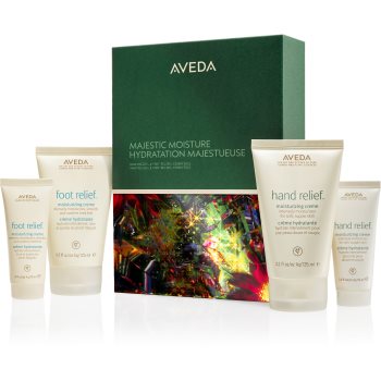 Aveda Holiday Majestic Moisture Hand Relief™ & Foot Relief™ set cadou de Crăciun pentru maini si picioare