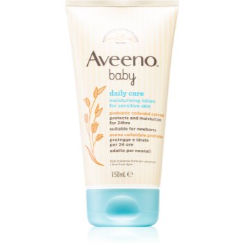 Aveeno Baby Moisturising lotion lapte de corp hidratant pentru nou-născuți și copii