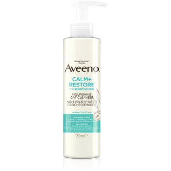 Aveeno Calm + Restore gel de curatare facial pentru piele sensibilă