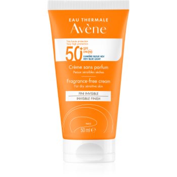 Avène Sun Fragrance-Free Cream cremă pentru plaja fara parfum