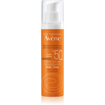 Avène Sun Anti-Aging Suncare Tinted crema de fata cu efect de protectie SPF 50+