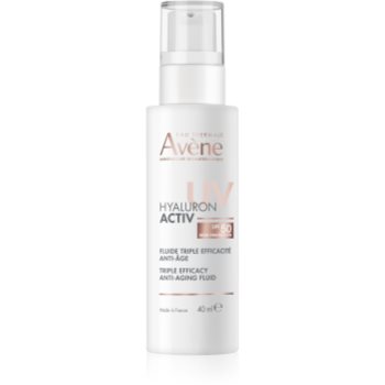 Avène Hyaluron Activ UV Triple Efficacy Anti-Aging Fluid protective fluid cu acid hialuronic - Sellmag.ro