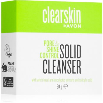 Avon Clearskin Pore & Shine Control sapun pentru curatare pentru ten acneic