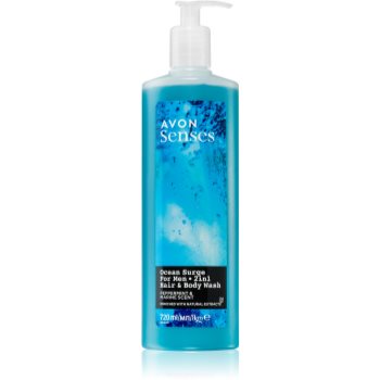 Avon Senses Ocean Surge gel de dus si sampon 2in1