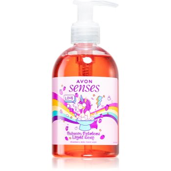 Avon unicorn fabulous săpun lichid pentru mâini cu aroma de capsuni