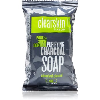 Avon Clearskin Pore & Shine Control sapun pentru curatarea fetei cu cărbune activ Avon imagine
