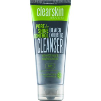 Avon Clearskin Pore & Shine Control demachiant cu efect de peenling