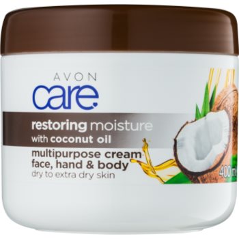 Avon Care Crema hidratanta pentru fata si corp cu ulei de cocos