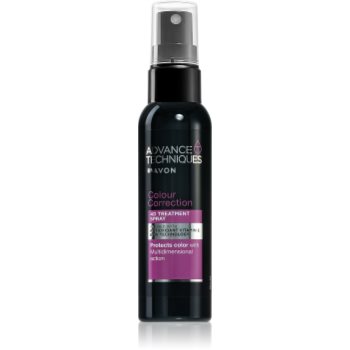 Avon Advance Techniques Colour Correction îngrijire spray 4D, fără clătire pentru par vopsit