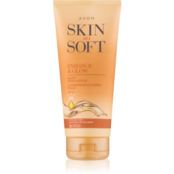 Avon Skin So Soft lotiune autobronzanta SPF 15 Avon
