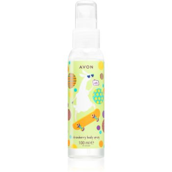 Avon Lama Dude spray de corp racoritor cu aroma de capsuni