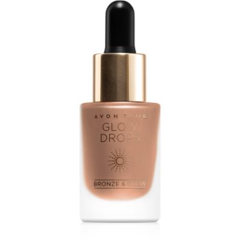 Avon true bronze & glow iluminator lichid cu picurător