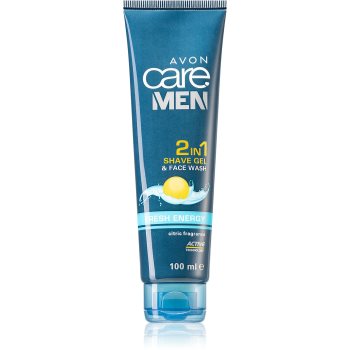 Avon Care Men gel de ras cu efect calmant 2 in 1 imagine 2021 notino.ro