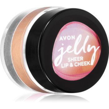 Avon Jelly fard multifuncțional, pentru buze și obraz Avon