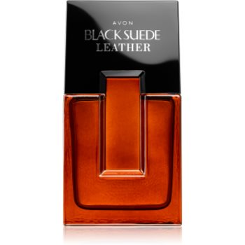 Avon Black Suede Leather Eau de Toilette pentru bărbați Avon Parfumuri