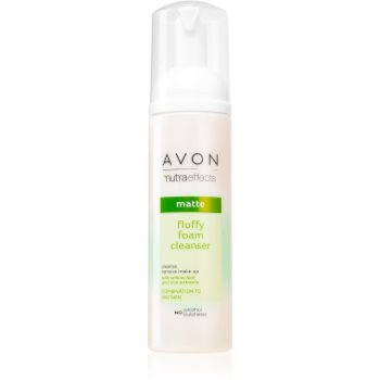 Avon Nutra Effects Matte spuma de curatat pentru piele mixta spre grasa Avon