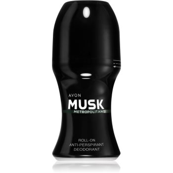 Avon Musk+ Metropolitano deodorant antiperspirant roll-on