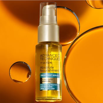 Avon Advance Techniques Absolute Nourishment ser de păr cu ulei de argan - imagine 2