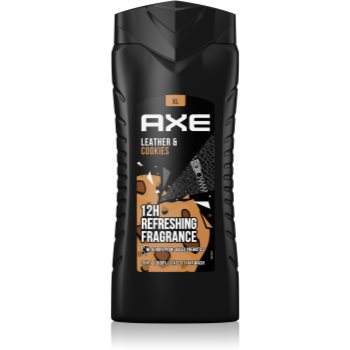 Axe Collision Leather + Cookies gel de duș pentru barbati Axe Bărbați