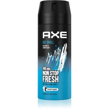 Axe Ice Chill spray şi deodorant pentru corp cu o eficienta de 48 h