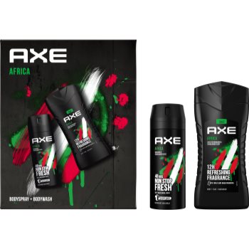 Axe Africa set cadou (pentru corp) pentru bărbați Axe Bărbați