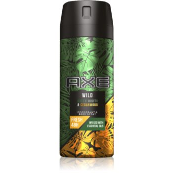 Axe Wild Green Mojito & Cedarwood spray şi deodorant pentru corp imagine 2021 notino.ro