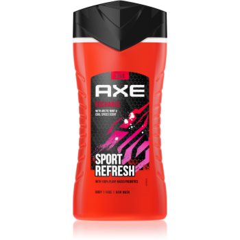 Axe sport refresh artic mint & cool spices gel de dus revigorant pentru barbati