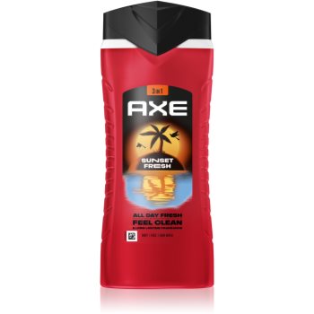 Axe Sunset Fresh Shower Gel gel de duș 3 in 1