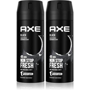 Axe Black Frozen Pear & Cedarwood spray şi deodorant pentru corp (ambalaj economic) Axe