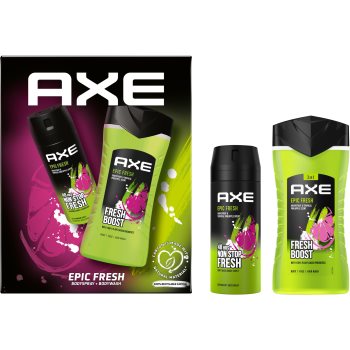 Axe epic fresh set cadou (pentru corp si par) pentru bărbați