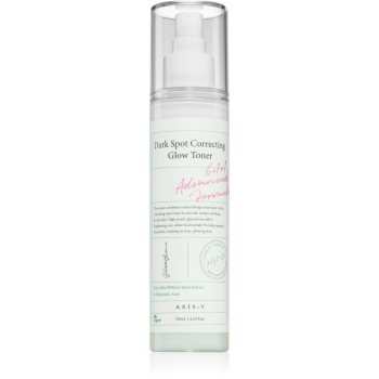 AXIS-Y 6+1+1 Advanced Formula Dark Spot Correcting Glow Toner solutie tonica cu efect de iluminare pentru piele cu hiperpigmentare