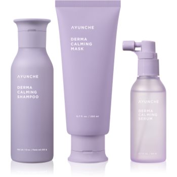 AYUNCHE Derma Calming набір для сухої та чутливої шкіри голови