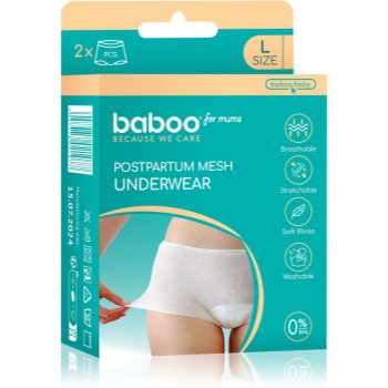 Baboo Postpartum Mesh Pants chiloți postnatali
