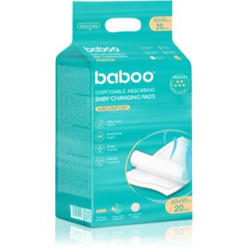 Baboo AirComfort Disposable Absorbing Changing Pads suport pentru schimbat scutecele de unică folosință