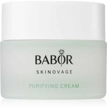 BABOR Skinovage Purifying Cream crema ce ofera luminozitate si hidratare pentru pielea problematica accesorii imagine noua