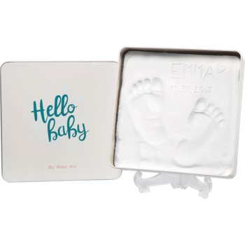 Baby Art Magic Box Square Essentials set de mulaj pentru amprentele bebelușului amprentele imagine noua