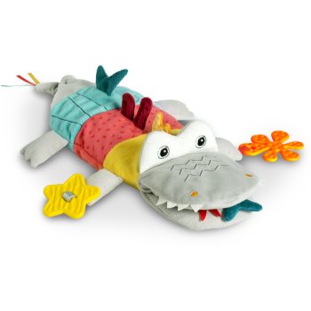 BABY FEHN DoBabyDoo Hand Puppet Crocodile jucărie cu activități pentru dentiție