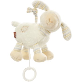 BABY FEHN Music Box Babylove Sheep jucărie suspendabilă contrastantă cu melodie