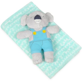 Babymatex Koala Mint pătură mini cu animal de pluș