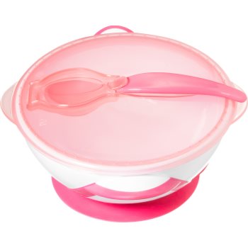 BabyOno Be Active Suction Bowl with Spoon serviciu de masă pentru copii pentru copii