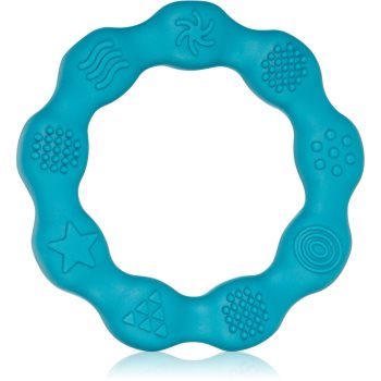 BabyOno Be Active Silicone Teether Ring jucărie pentru dentiție